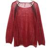 LIVIANA CONTI made in Italy Long sleeve knit Red Women Used