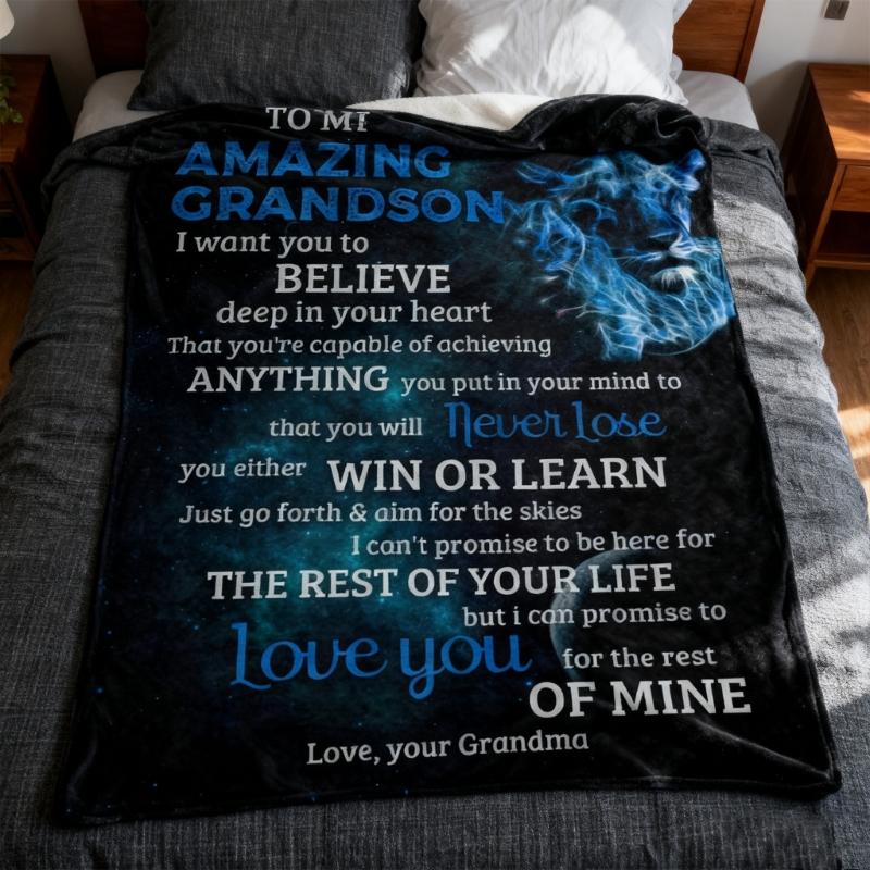 Portable Birthday Girls Blanket Lightweight Polyester Blanket Bed Decors For Travel Camping And Outdoor Activity