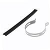 Motorcycle Exhaust Muffler Clamp Exhaust Pip Supporting Bracket Fixed Ring Hanger Band Fixture 60/88mm Support Bracket