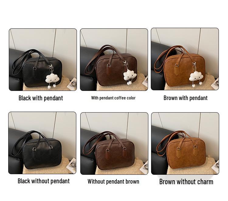 Women's Retro Boston Bowling Bag - 2025 Autumn/Winter Collection