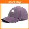 Polyester Baseballkappe mit Gänse-Stickerei und Sonnenschutz für Freizeit-Outdoor-Bekleidung