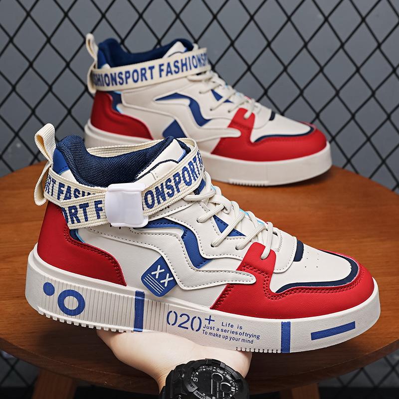 New Men's Street Style Board Shoes Fashionable and Versatile Trendy Fashion Matching Shoes