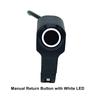 Motorcycle 22mm 7/8'' Handlebar Switch Motorbike Scooter Switches 12V Aluminum Alloy Headlight Fog Spotlight Retro ON-OFF