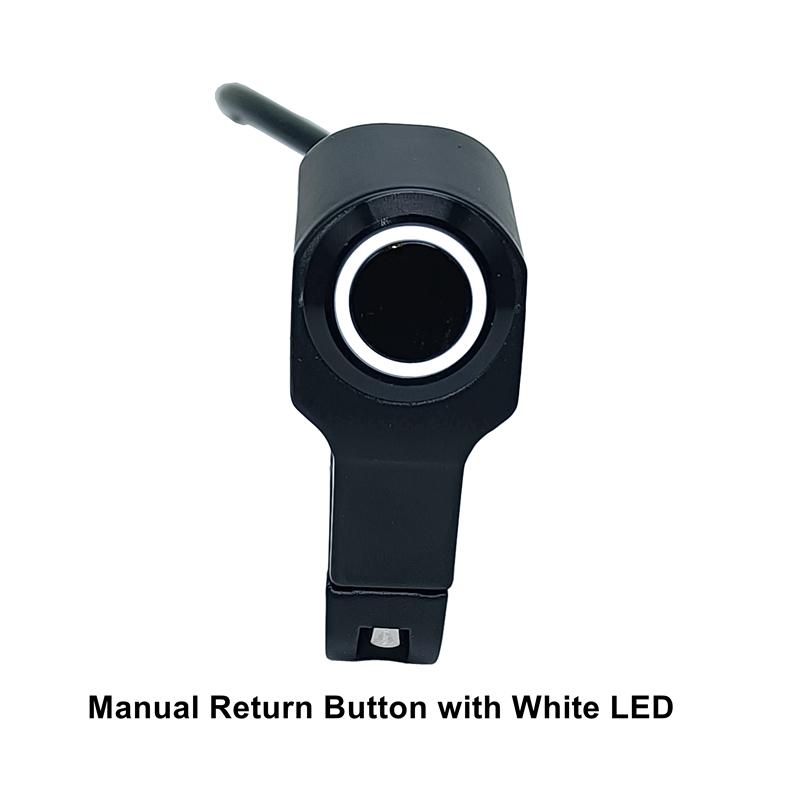 Motorcycle 22mm 7/8'' Handlebar Switch Motorbike Scooter Switches 12V Aluminum Alloy Headlight Fog Spotlight Retro ON-OFF