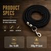 PP Horse Training Rope Heavy Duty Horse Web Lunge Line Durable Horse Lunge Rope  Competition