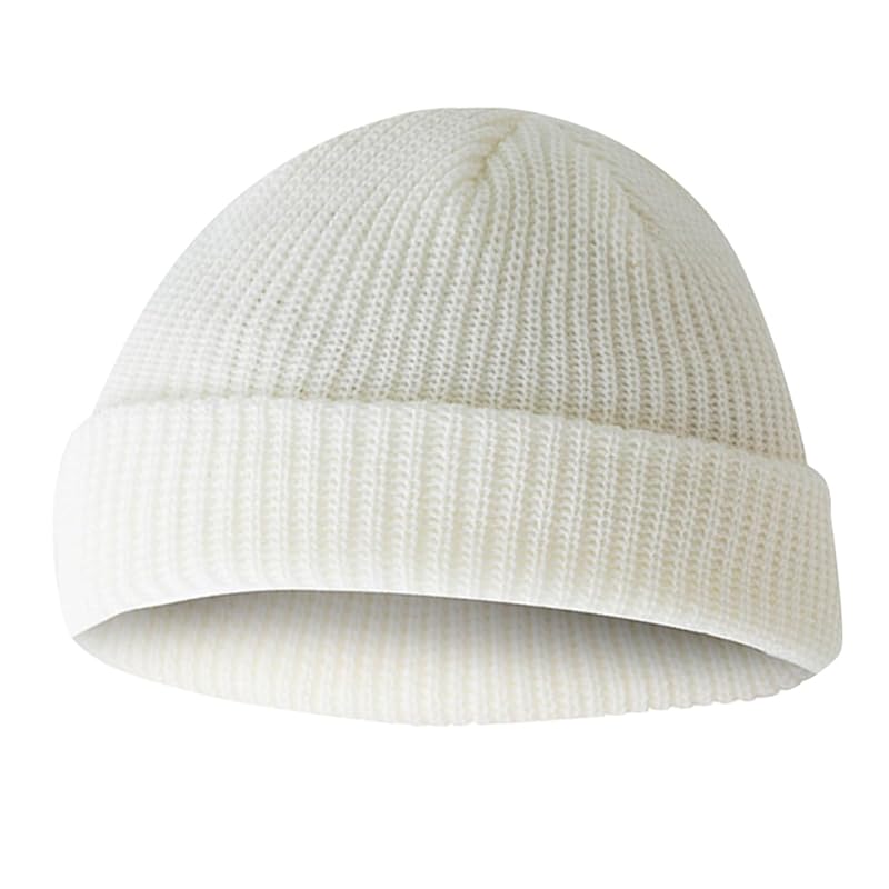 

[White Fang] hat knit hat simple snowboarding Fashionable casual beanie men s ladies CZ417 (white)