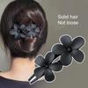 Klips do włosów dla dziewczynek Dekoracje kwiatowe Jednolity kolor Elastyczna sprężyna Fix Mocno antypoślizgowa dekoracja do włosów Matowe szpiczaste patyczki Lady Spinka do włosów Akcesoria do włosów