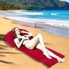 1Pcs Outdoor Camping Foldable Inflatable Beach Mat Compact Convenient And Simple Camping Outdoor Mats Suitable For Beach Parties