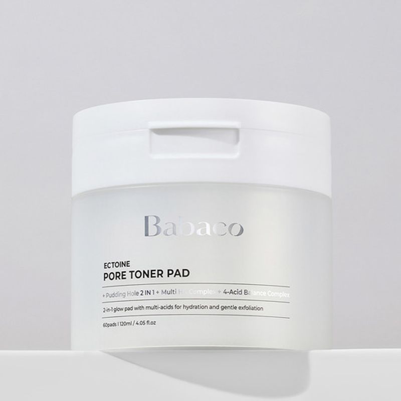 Babaco Ectoin Pore Pads 60 Sheets single type
