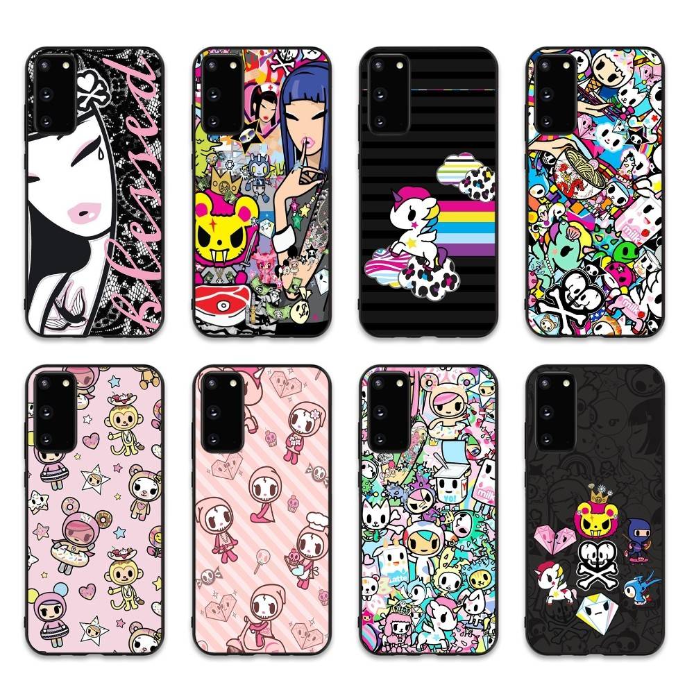Japan Tokidoki Phone Case For Samsung S 24 Fe 25 Ultra Plus 20 Lite 21 30 22 23 24 22 Ultra 5G Fundas