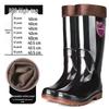 Men's High-Top Waterproof Non-Slip Work Boots with Rubber Sole