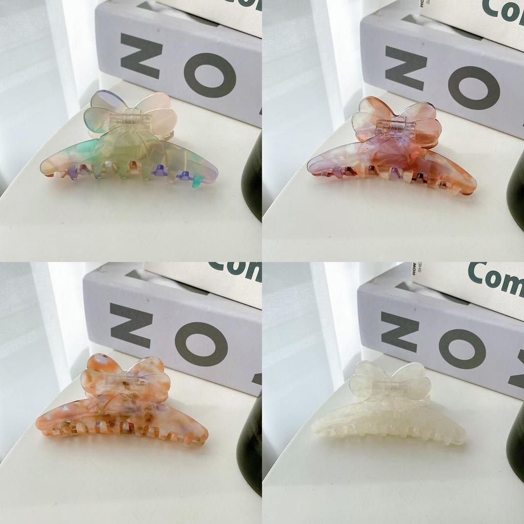 Elegant Retro Acetate Hair Claw In Stunning Multi-color For Womens Hair Accessories