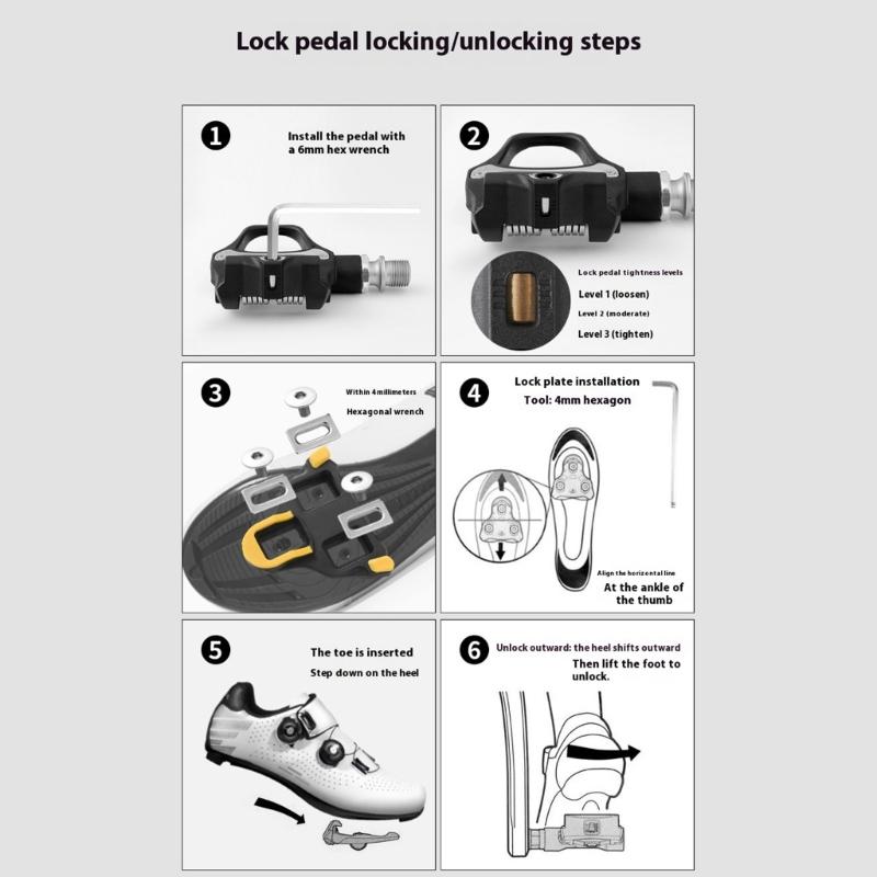 Sealed Bearing Bicycles Pedals with Cleats Waterproofs Aluminum Alloys Pedals Nonslip Wide Platform Pedals Cycling Part