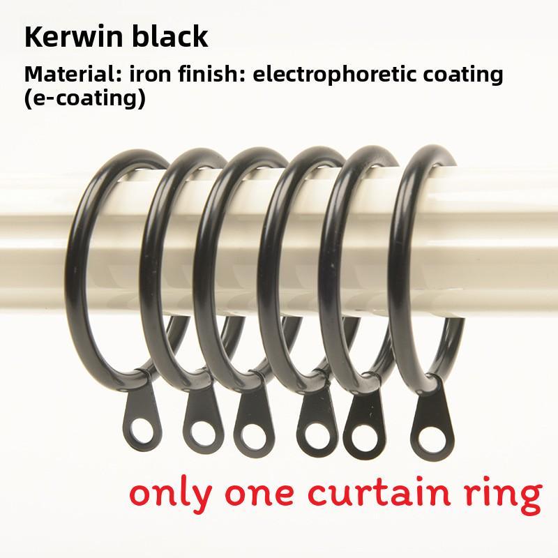 Modern Minimalist Iron Curtain Hook Rings For Home Decor And Window Treatment