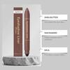 Zephoco 2-in-1 Eyeliner Naturale Setoso Contorno Occhi Disegno Linea Resa Colore Facile Da Usare Bellezza Occhi