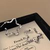 Women's 925 Silver Vintage Star Earrings