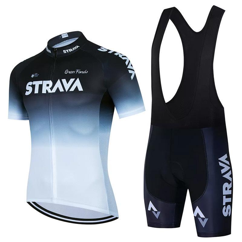 Foreign Trade Hot-selling Short-sleeved Cycling Suit Men's Tight-fitting Bicycle Downhill Suit Outdoor Quick-drying Breathable Mountain Bike