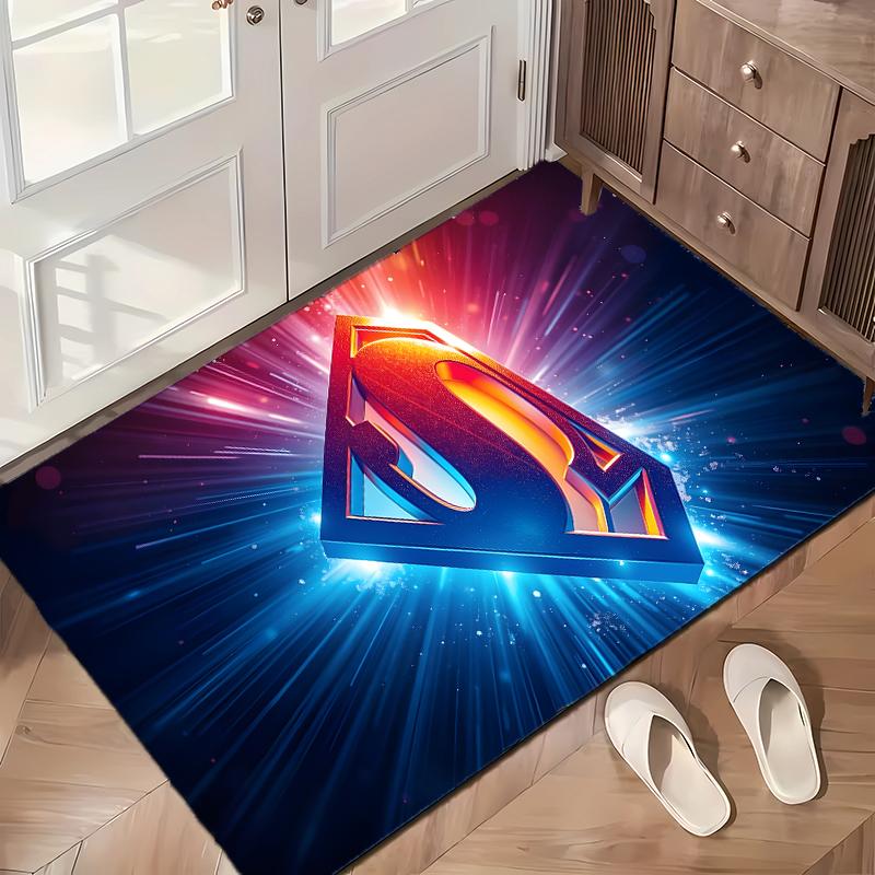 Superman (5) Office Carpets Suitable for Living Rooms Bedrooms Offices and Kitchens a Gift for Modern Home Decor