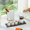 Mr. Nanshan Zen White Portable Glass Tea Set