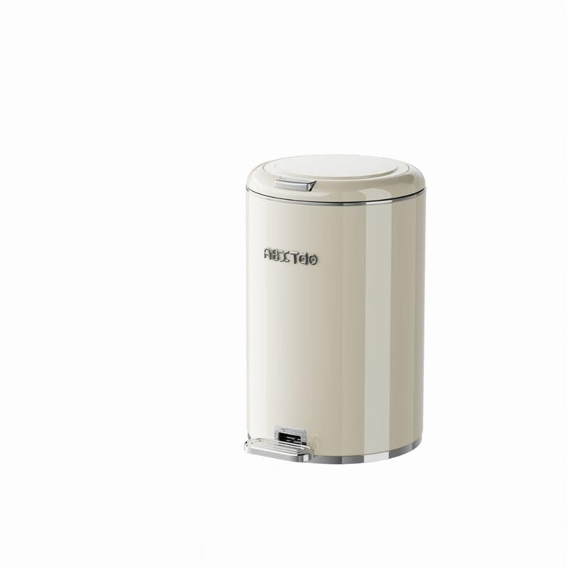 ABXTAO Round Double-Open Metal Trash Can