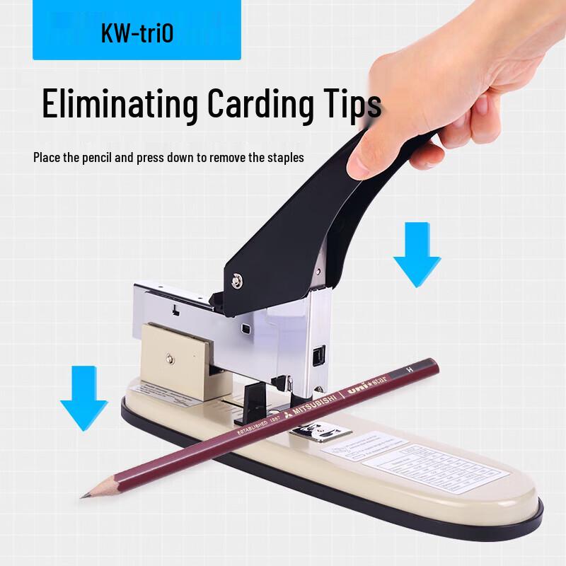 KW-triO Heavy-Duty Office Stapler CN Plug (adapter Included)