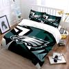 Green Eagle Head Pattern Bedding Bedding Duvet Cover Set Duvet Cover Pillowcases (1 * Duvet Cover 2 * Pillowcases, without duvet insert)