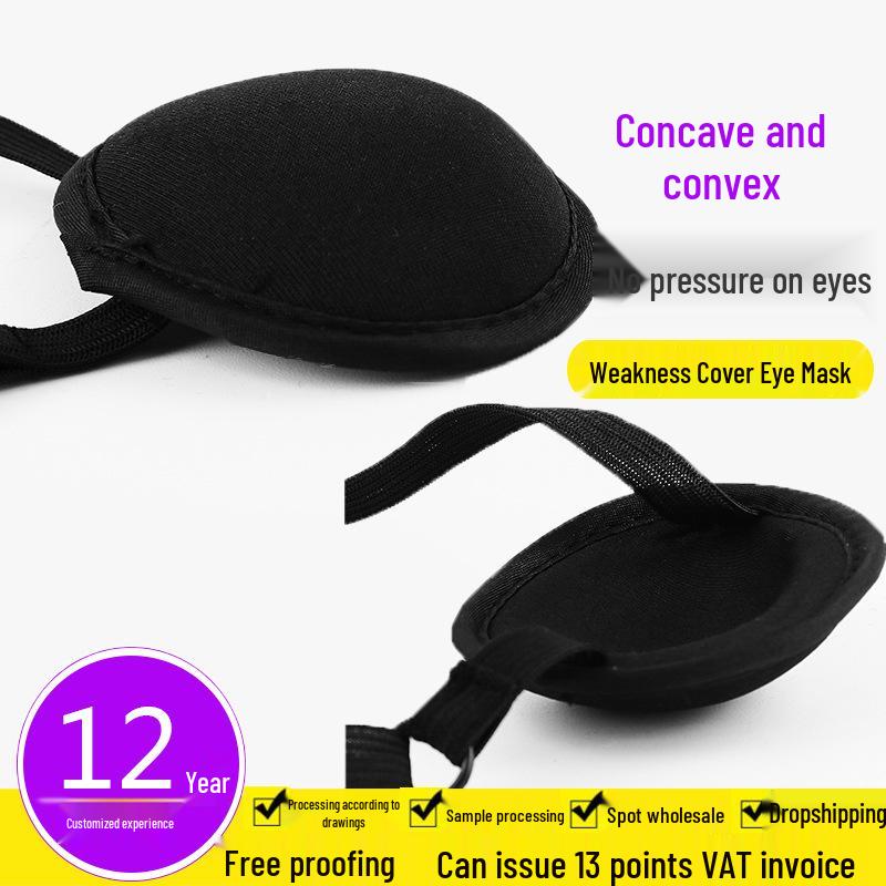 Pirate Eye Patch 3D Amblyopia and Myopia Training Sleep Cover