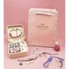 Kit for making bracelets, necklaces, pendants, bags, beads, charms