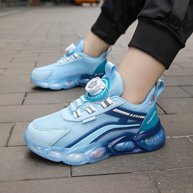 

Children s shoes summer mesh breathable single mesh shoes new children s soft-soled air cushion running basketball shoes sports shoes 39