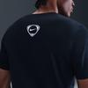 Nike Digital Print Logo Crew Neck Short Sleeve T-Shirt Men Tops Black IB6032-010
