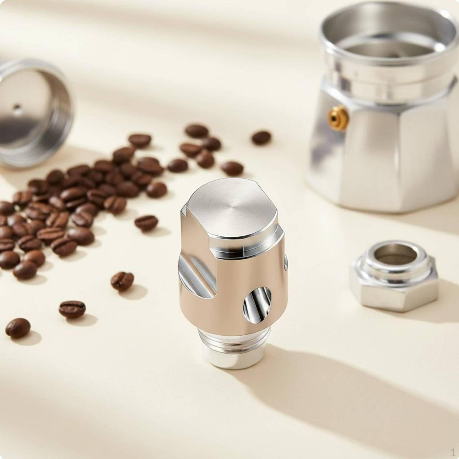Double Valve Stovetop Espresso Pot Accessory Airtight Seal Pressure