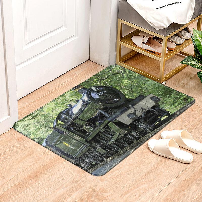 House Entrance Carpet Home Natural and Animal Styles Doormat Room Bath Mat Foot Mat Bath Non-slip Kitchen Water Absorption Mat