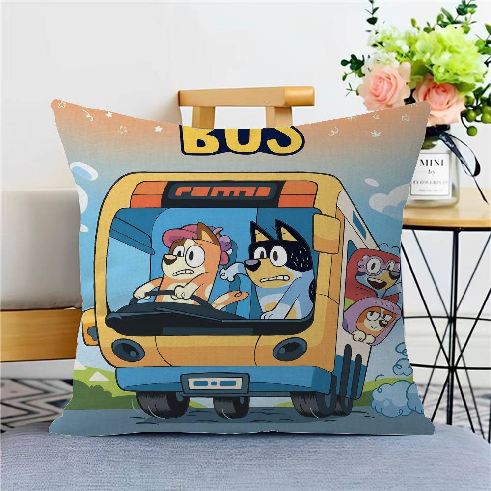 B-Bandit-Cartoon Cushion Cover Car Throw Pillow Case For Sofa Car Christmas Gift 40x40cm 45x45cm