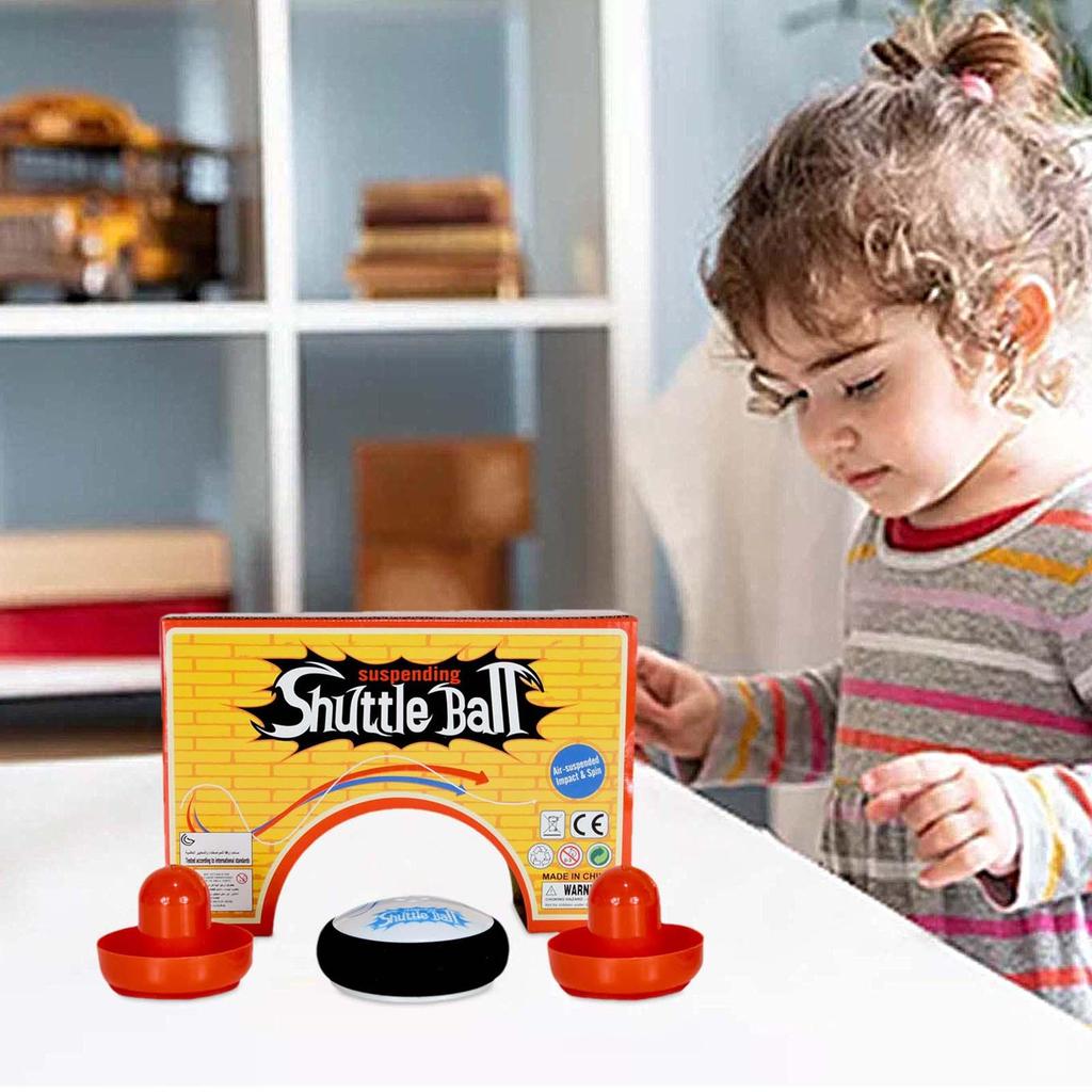 Air Hockeys Hover Puck, Mini Electric Floating Game Air Hockeys Tabletop Action Game Kids Mini Tabletop Action Game Hockey Pucks