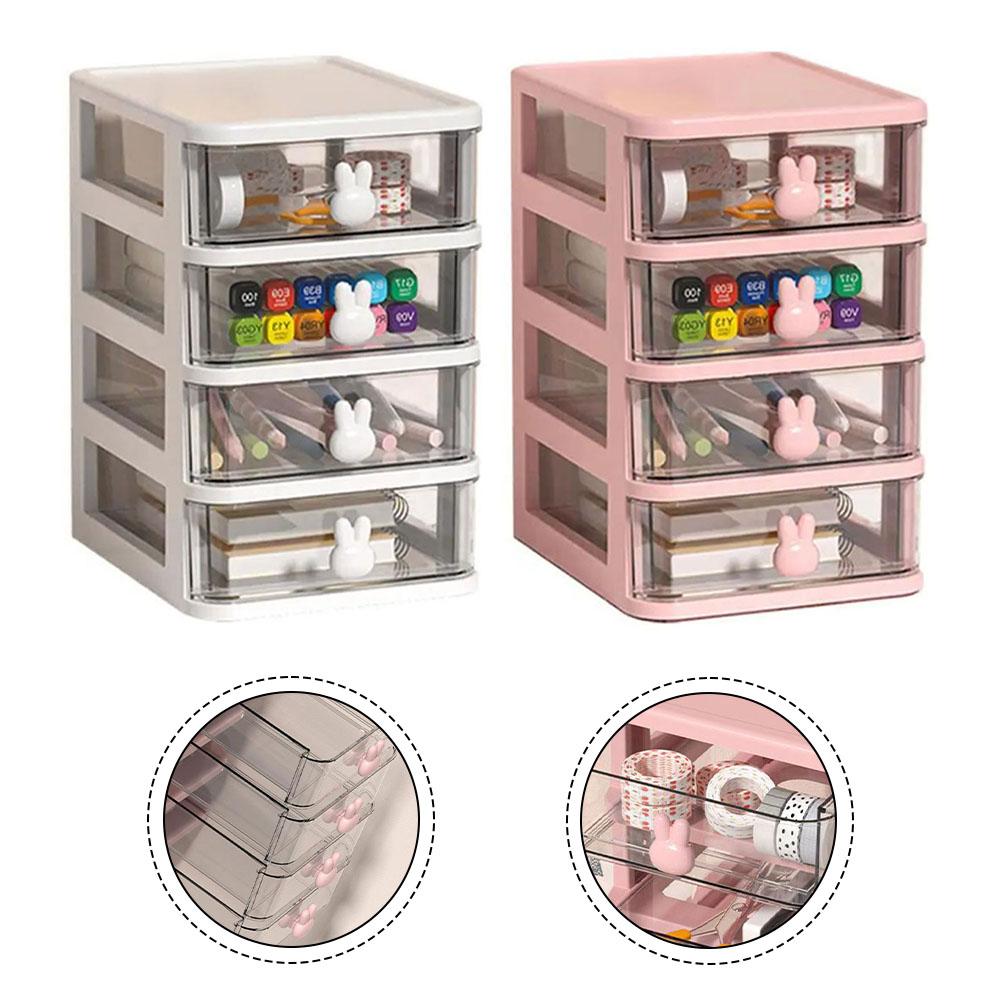 Office Decor Desk Organizer Multi-layer Drawer Organizer For Workspace Cute Accessories Cute Desk Accessories Efficient Storage