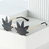 Personalized Sunglasses, Natural Wind Leaf Glasses, Hip Hop Sunglasses For Women