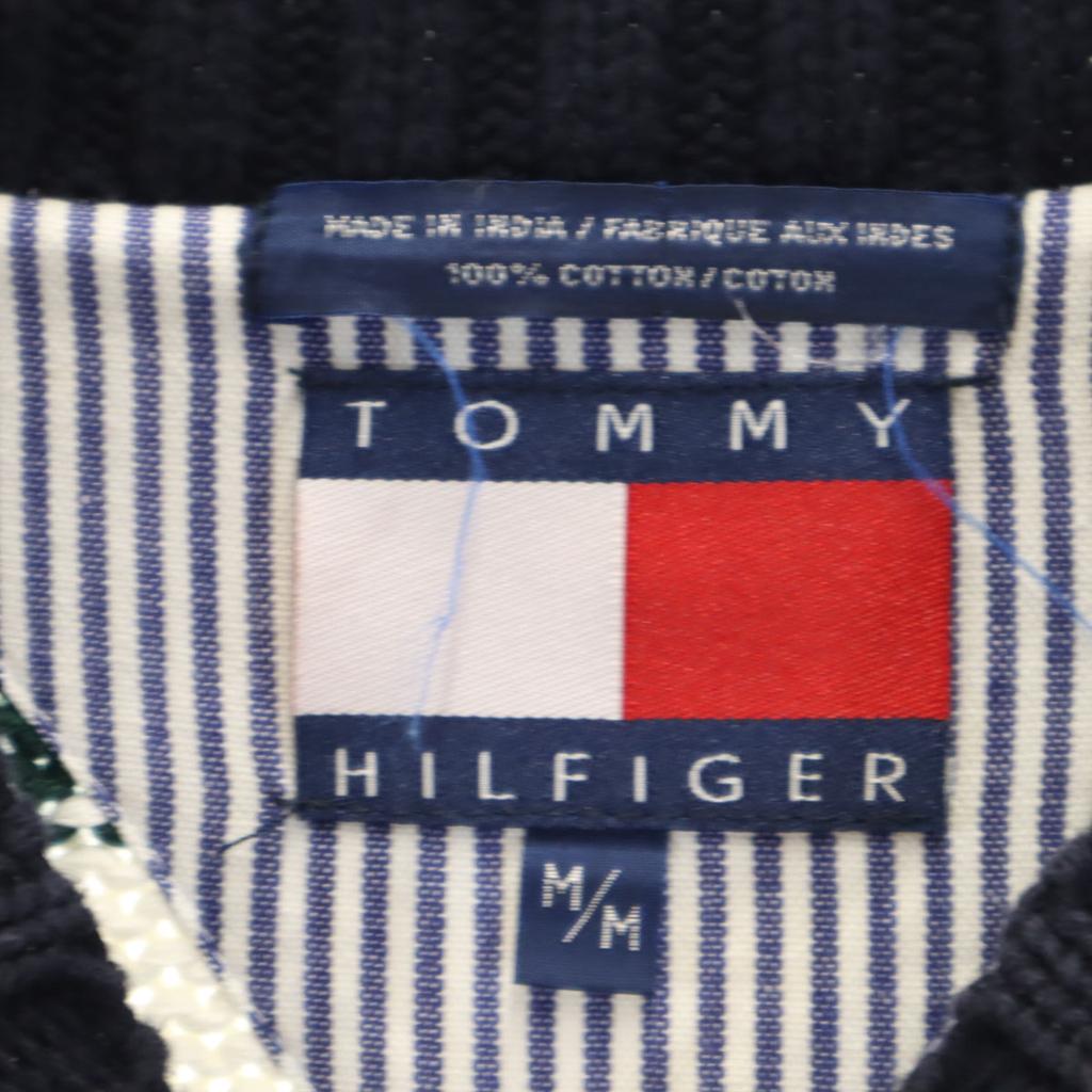TOMMY HILFIGER 90s Old Flag Tag border Long sleeve sweater M Multi knit Men's Used