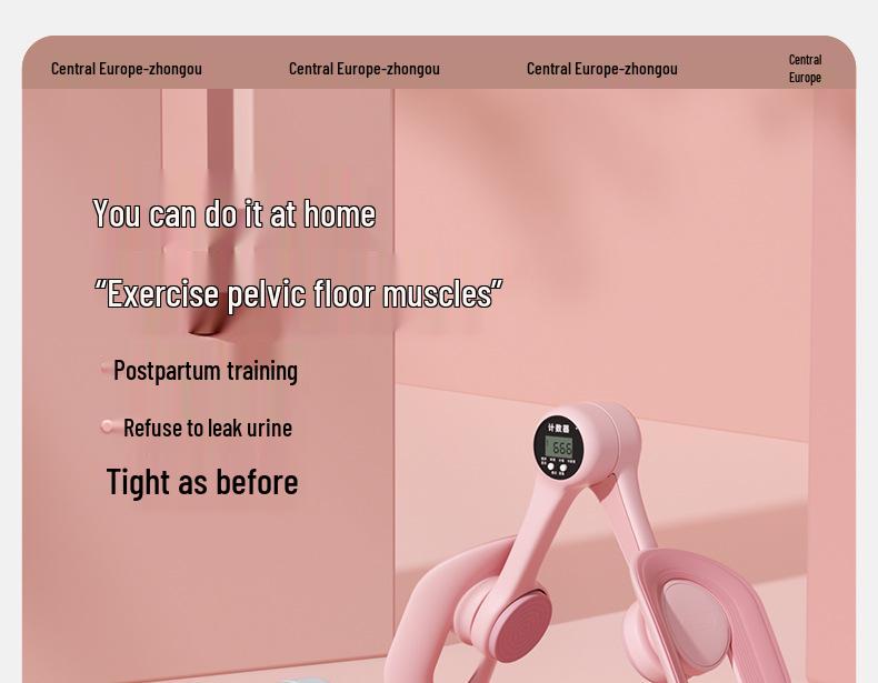 Pelvic Floor Muscle Trainer: Kegel Leg Clamp & Thigh Beauty Enhancer