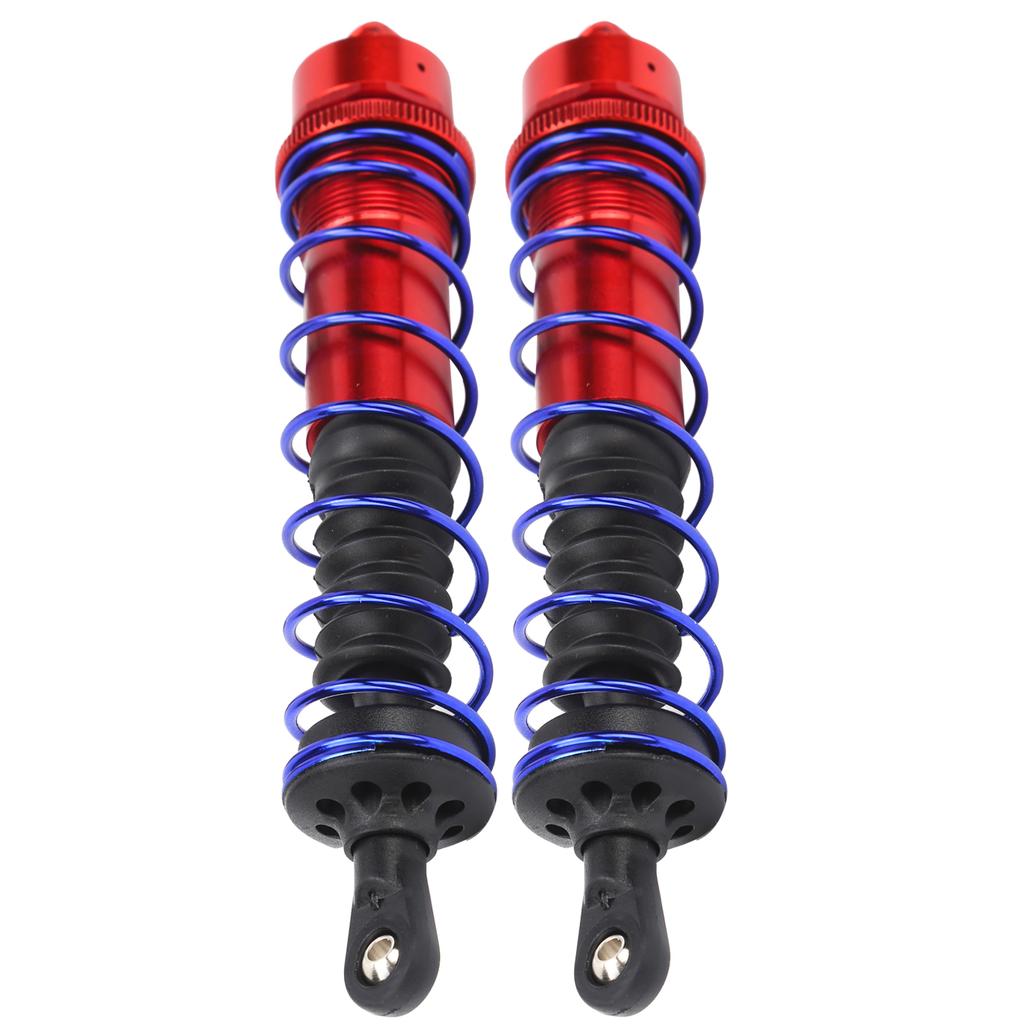Aluminium Alloy Metal Rear Shock Absorbers for 1/8 Scale RC Car Truck Universal RC PartsRed
