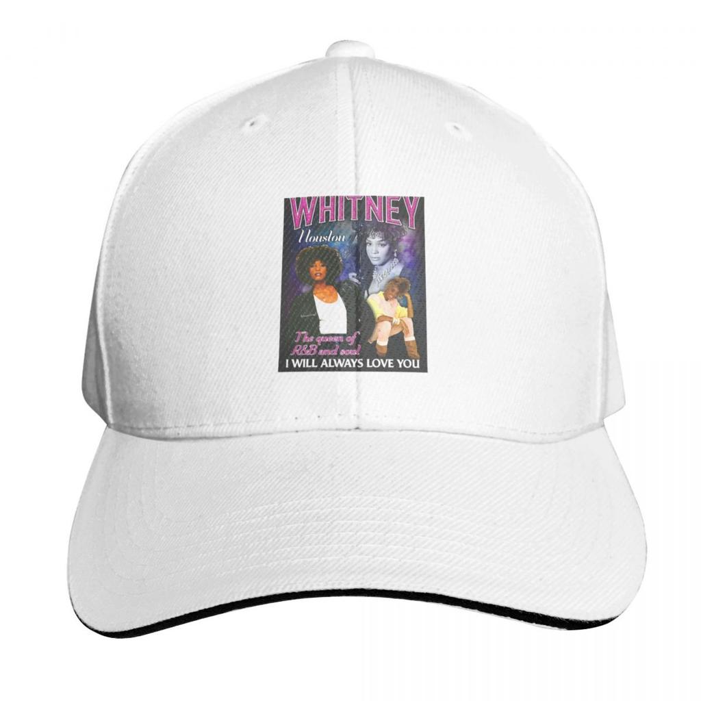 Whitney Houston So Emotional Queen Of RB Soul I Will Always Love You Retro Tee I Love This Shir Baseball Cap