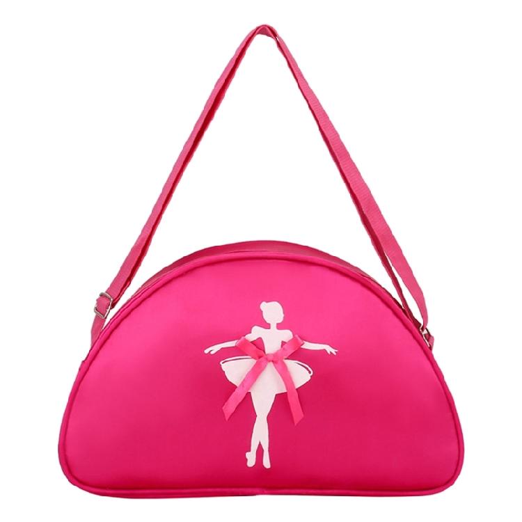 

Dance Duffle Bag Lovely Princess Bag Ballet Dance Bags Dance Sports Bag for Girl гарячі рожевого кольору