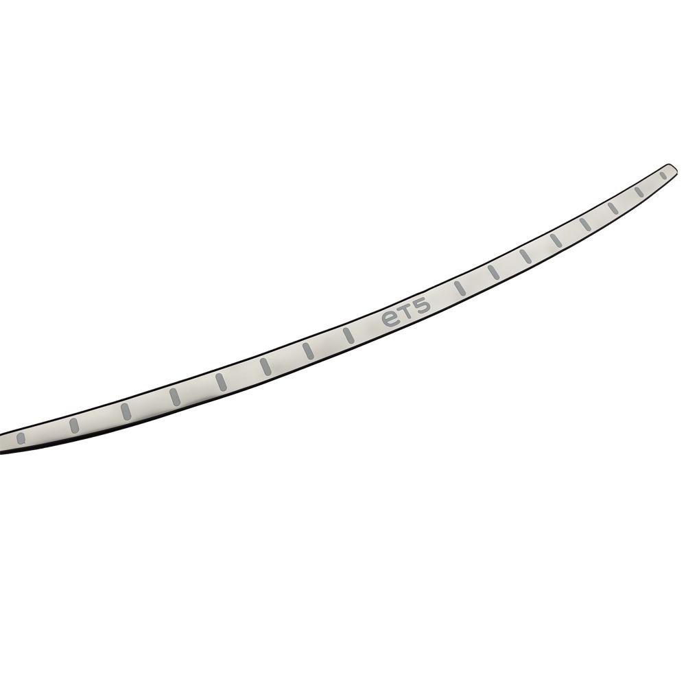 

Автомобильные аксессуары, накладка багажника, защита заднего бампера из нержавеющей стали, накладка на порог, наклейка для NIO ET5 2022 For 2022-2023