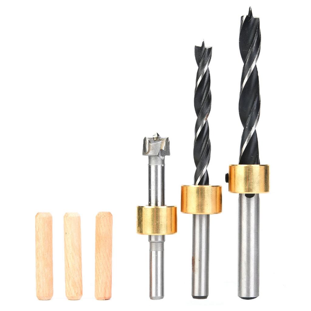 3 In 1 Doweling Jig Wood Drilling Guide Locator Hole Puncher Woodworking Tool (Type B)