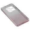 KADEM For Xiaomi Redmi Note 14 4G (163.25x76.55x8.16mm) Case Ring Kickstand TPU Flowers Phone Cover Gradient Glitter