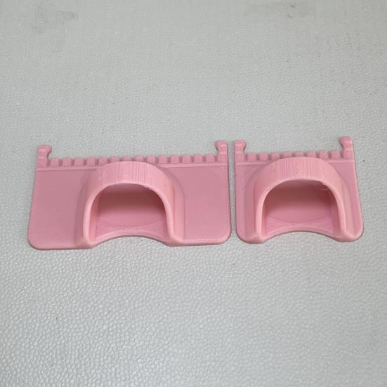 Kantenstich-Messgerät Schloss Nählineal 3D-gedrucktes Nahtzugabe-Lineal Daumen-Führungslineal für präzises Säumen Quilten Patchwork Stickerei DIY Stoff
