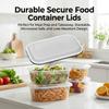 Food Grade Silicone Lunch Box Portable Leakproof Bento Container For Microwave And Fridge Use