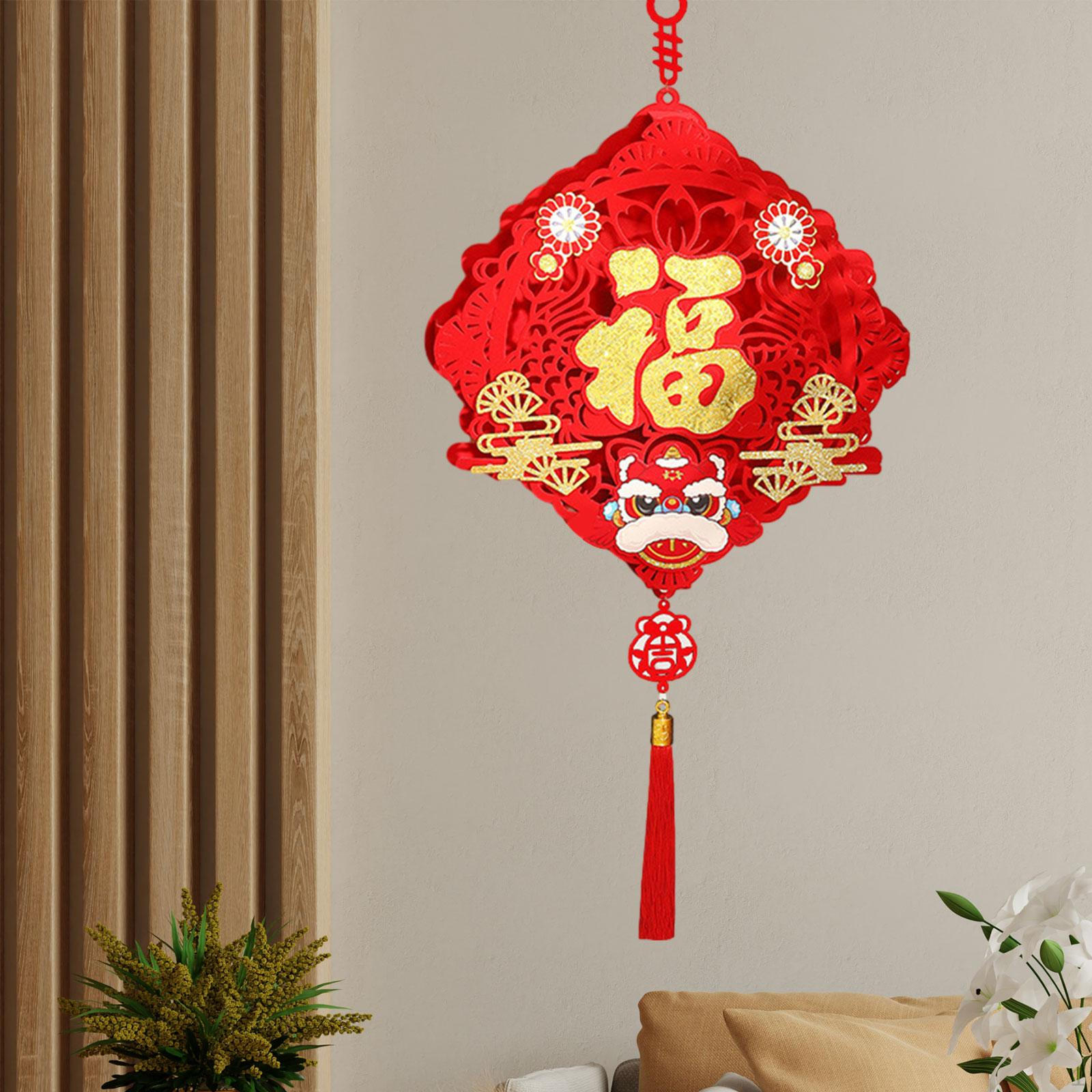 

Дверной знак Дракона, украшение на китайский год, благословение, подвеска, подвесной настенный декор style B