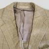 LANVIN/100% Linen Tailored Jacket/Men’s L/R50-46/Beige/Single/2-Button/Half Lined/Made in Japan(USED)