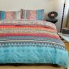 3pcs New Soft Duvet Cover Set featuring Pilowcases No Filing Boho Plain Print,minimalist style Warm Adorable Lovely Warm Comforter Soft Beding Kit