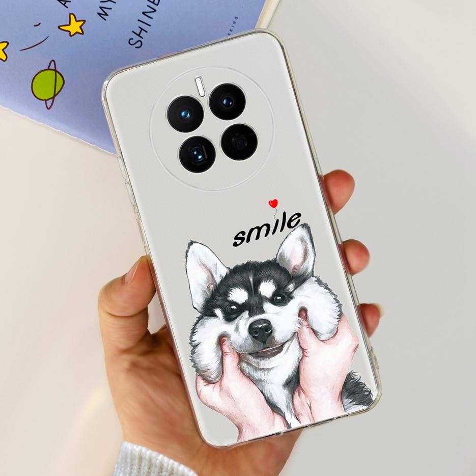 For Huawei Mate 50 Pro Case Stylish Butterfly Flowers Soft Slim Fundas Phone Case For Huawei Mate 50 Mate50 Pro Back Cover Coque